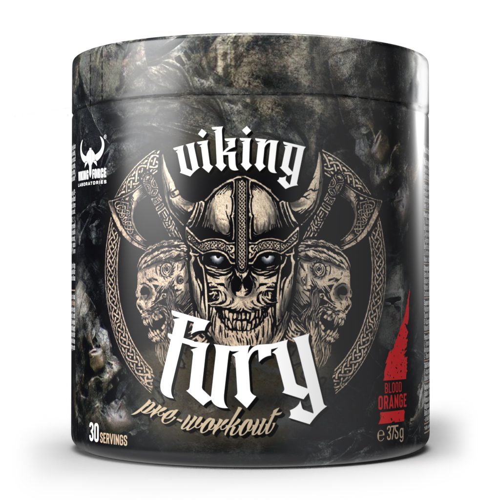 Viking Fury Pre-Workout Blood orangeفايكنك فيوري نكهة البرتقال