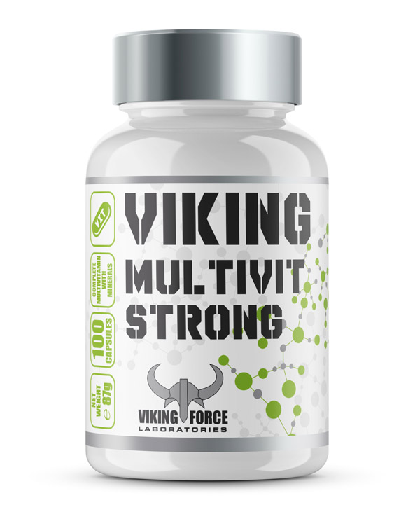 VIKING MULTIVIT STRONG 100 CAPSفايكنك ميلتيفيت قوي 100 حبة