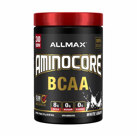       Allmax aminocore bcaa white grape